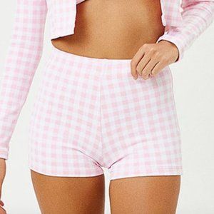 Frankies Bikinis Flynn High Waisted Biker Shorts